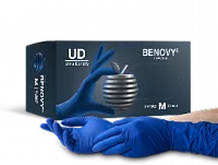 Перчатки латексные смотровые BENOVY Latex Ultra Density ультраплотные