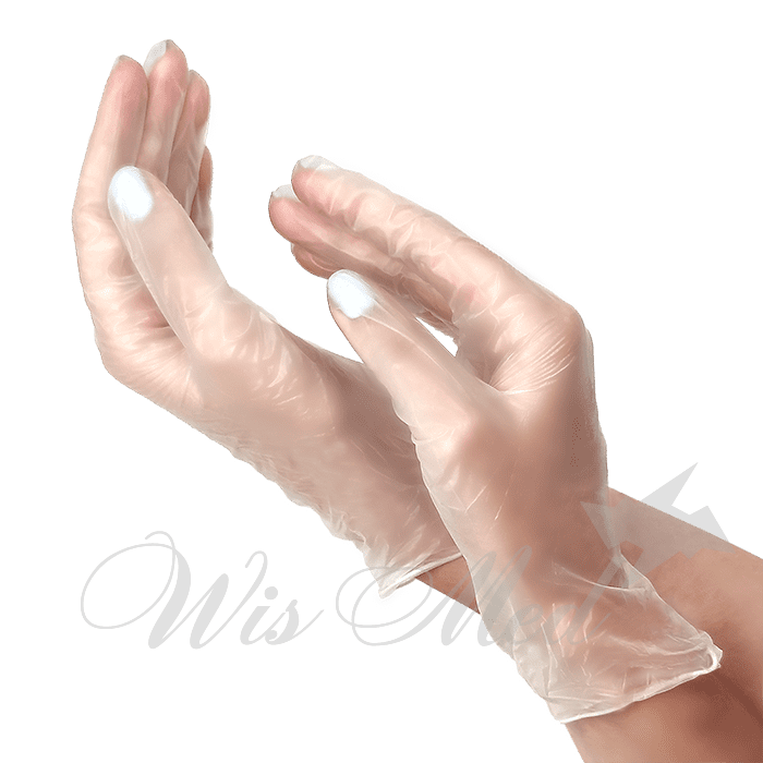 SAFETY перчатки виниловые прозрачные