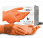 Latex TrueColor Перчатки латексные оранжевые полностью текстурированные