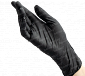 BENOVY Nitrile MultiColor перчатки нитриловые смотровые с полной текстурой черные